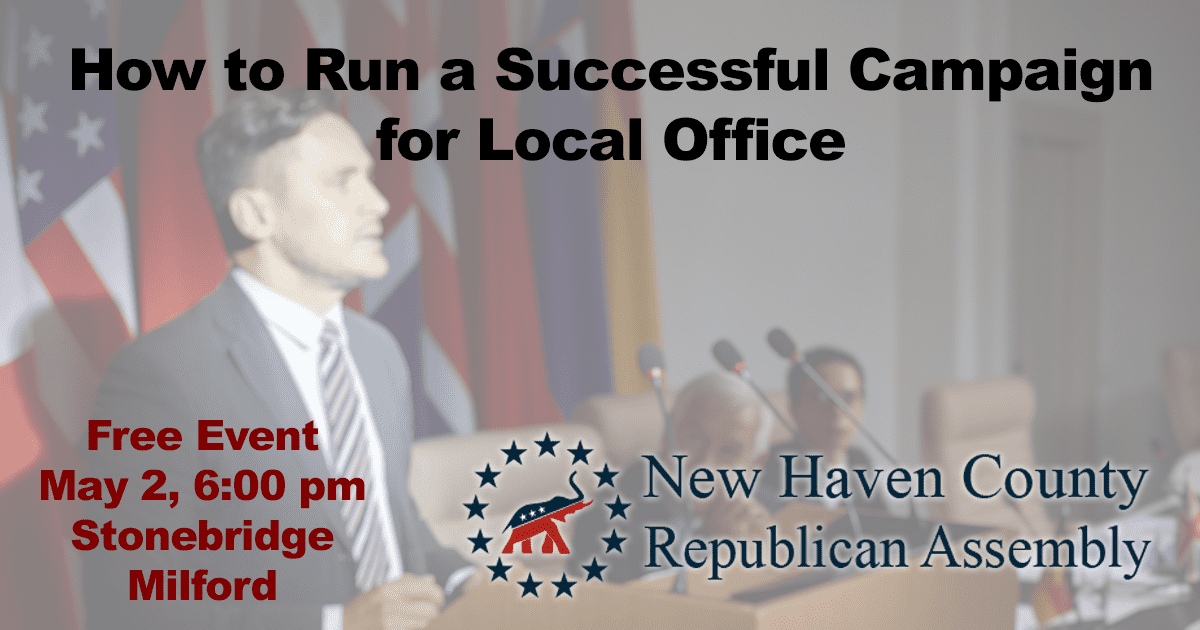 Learn How to Run a Successful Campaign for Local Office Connecticut